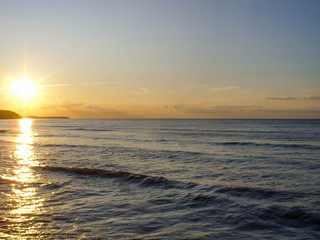 Obraz premium Sunset by the sea