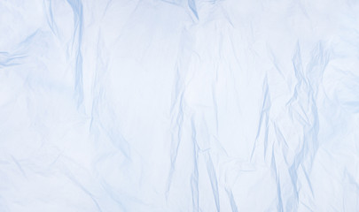 Blue Plastic bag backround with white light