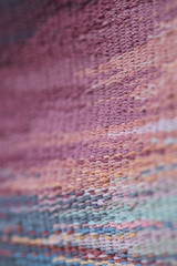 Fabric with colorful pattern, background and texture.