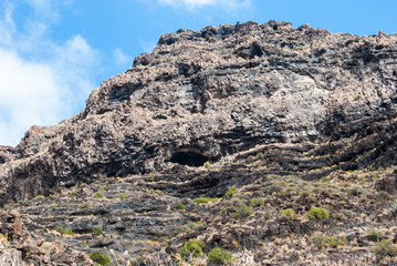 grand canaria hiking in mountains