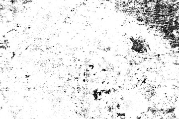 Background of black and white texture. Abstract monochrome pattern of spots, cracks, dots, chips.