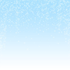 Fototapeta na wymiar Beautiful glowing snow Christmas background. Subtl
