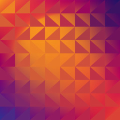 Abstract background of triangles. Vector design