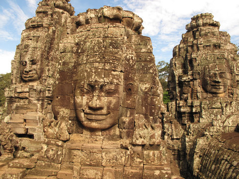 old bayon temple in cambodia