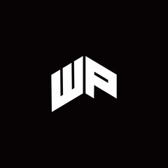 WP Logo monogram modern design template