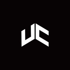 UC Logo monogram modern design template