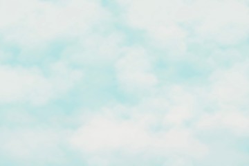 Obraz na płótnie Canvas blue sky with clouds blurred background