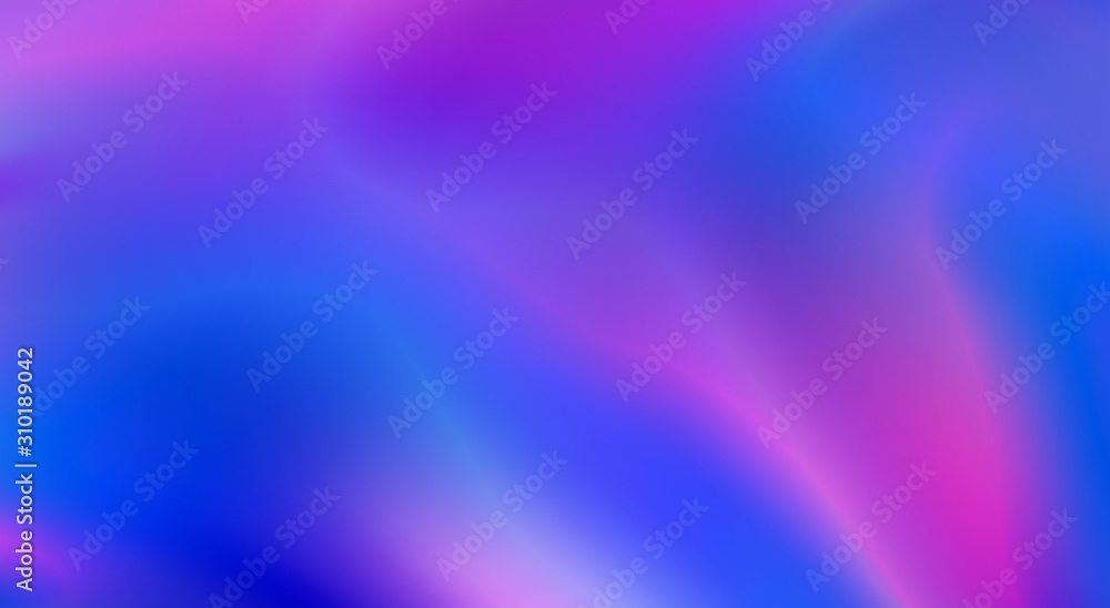 Poster multicolor blurred background with neon blue and magenta color gradient