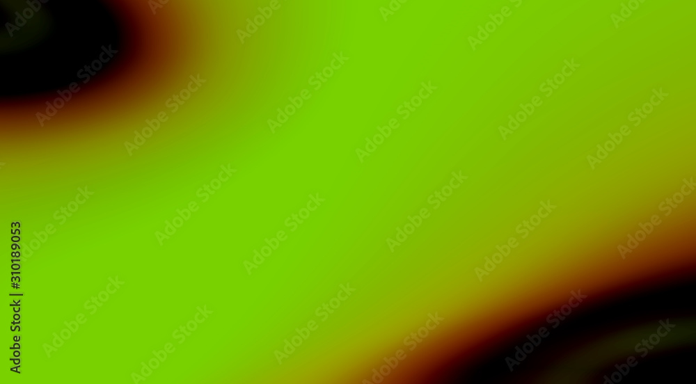 Poster abstract blurred green background. vector graphics