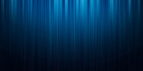 Blue stage curtain background with copy space