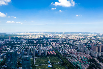 Nanjing City, Jiangsu Province, urban construction landscape