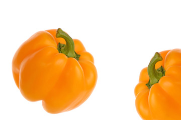 Orange Bell Peppers.	
