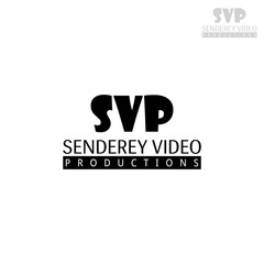 SPV Typo Letter Style Movie Company Logo Template Design