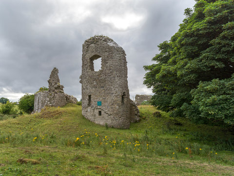 Ruines of a castle, Castlebar, County Mayo, Ireland