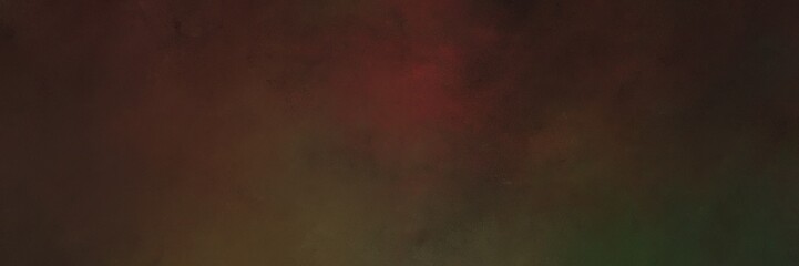 very dark pink, old mauve and dark olive green colored vintage abstract painted background with space for text or image. can be used as header or banner