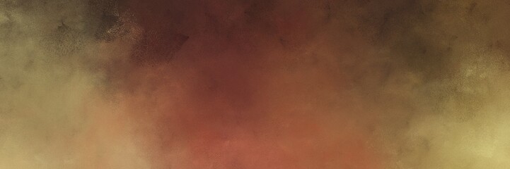 abstract painting background graphic with brown, dark khaki and peru colors and space for text or image. can be used as header or banner