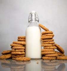 Cookies and milk