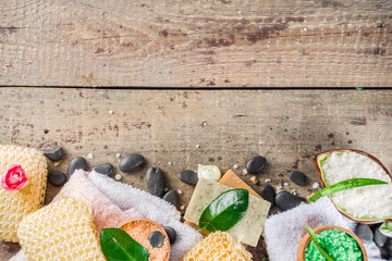 Spa and bodycare organic cosmetics