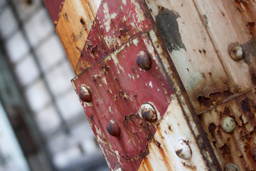 Old Industrial Rusty Industrial Texture Background