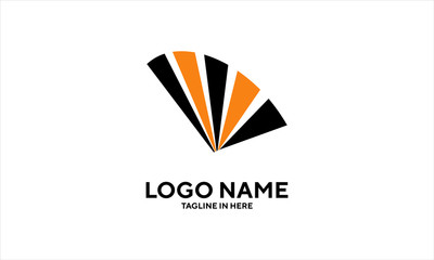 The logo of a high rise, abstract office building is suitable for the logo or symbol of a construction and building company