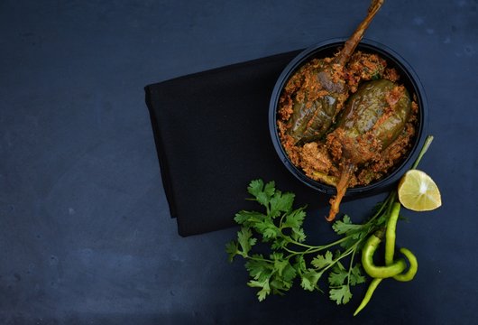 Spicy Baingan Masala