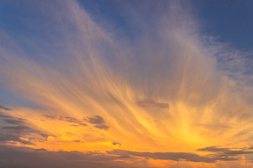 Obraz premium sunset in the sky