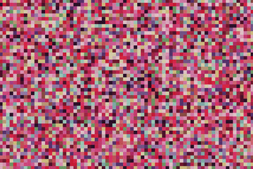 Colorful geometric pattern with different shapes. Oil painting on canvas style. Modern creative texture, minimal flat style. 