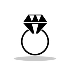 Engagement icon in trendy flat style. Vector Illustration EPS 10.