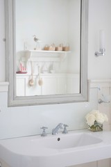 Mirror Above Bathroom Sink