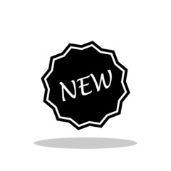 New feature icon in flat style. New product symbol for your web site design, logo, app, UI Vector EPS 10.