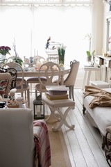 Dining Room With Books