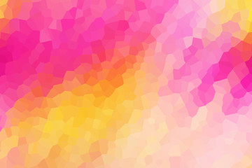 Polygonal background with different geometric figures. Template for your design, banner, flyer, business card, poster, wallpaper, brochure