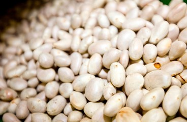Close-up of jackfruit seeds in store