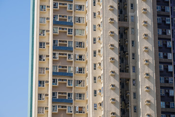 Residential buildings in Hong Kong