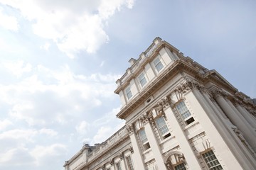 Fototapeta premium Low angle view of Old Royal Naval College; Greenwich; London