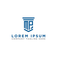 Inspiring company logo designs from the initial letters of the MP logo icon. -Vectors