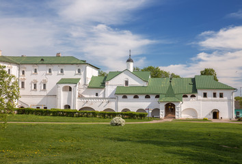 Fototapeta na wymiar Suzdal Kremlin Museum in the Bishops Chambers