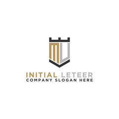 Inspiring company logo designs from the initial letters of the MU logo icon. -Vectors