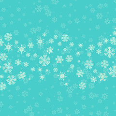Snow pattern. Vector illustration. Falling snow.