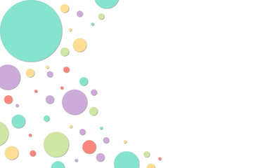 abstract background with bubbles