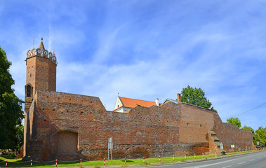 The Royal Castle in Leczyca in central Poland. It lies approximately 35 km north-west of the Lodz....