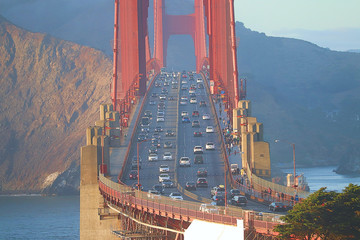 golden gate bridge traffic