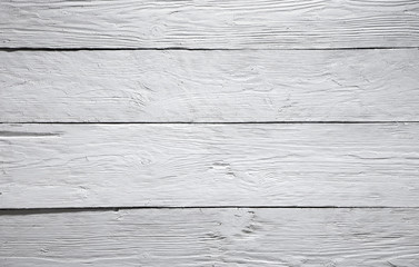 Horizontal strips, white wooden texture with blue tint.