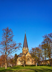 St. Petri church in Thale. Saxony-Anhalt, Harz, Germany