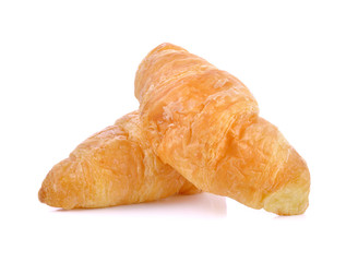 Croissant isolated on white background