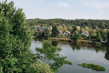 river Vltava in Czech republic