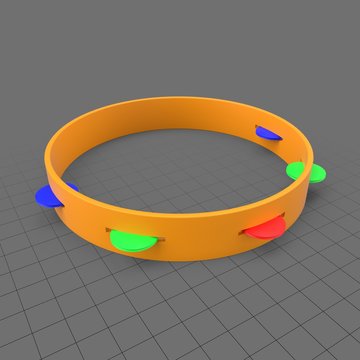 Toy tambourine