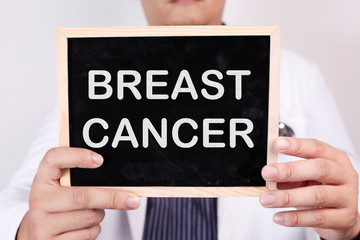 Breast Cancer. Health and medical concept