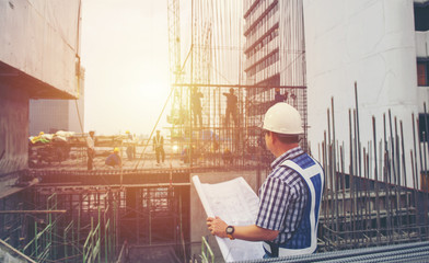 The worker builder foreman engineering occupation working