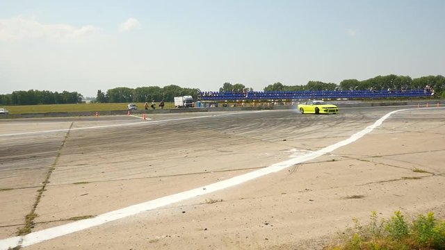 Drift Car In Drift Championship